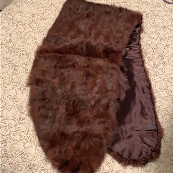 Mink wrap mint condition-real fur - Picture 1 of 13